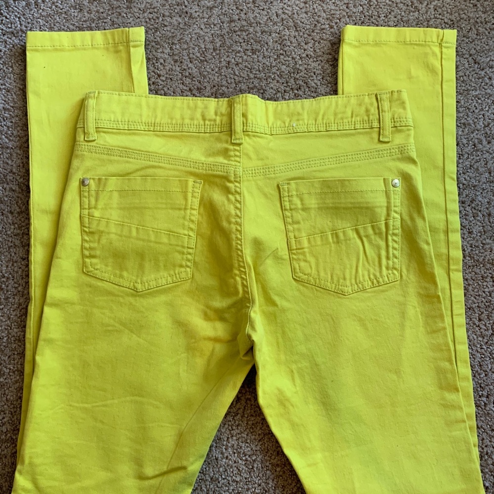 Denim skinny bright jeans. Size 2